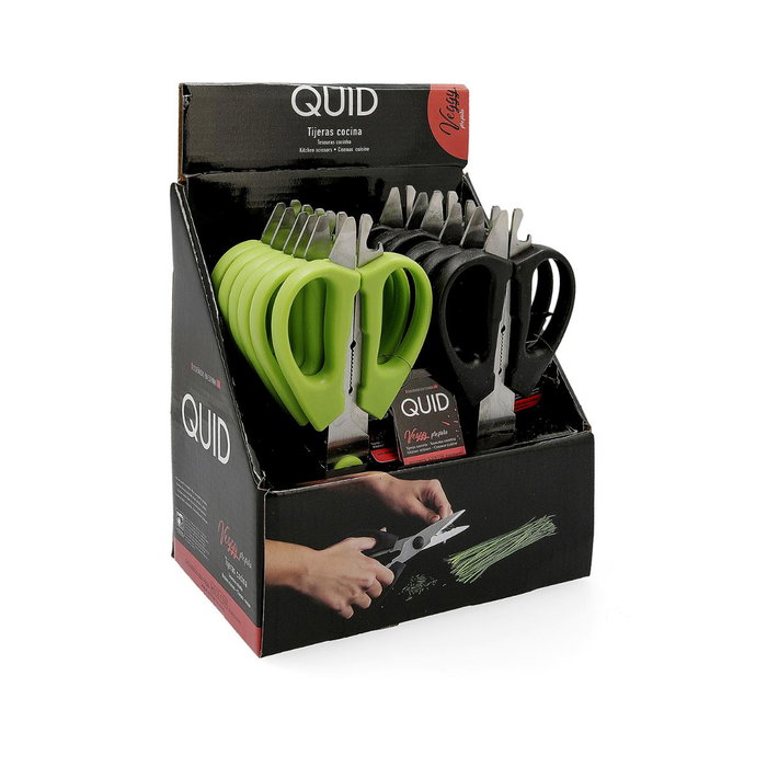 Tijeras Cocina Veggy Quid 21 cm (12 Unidades)