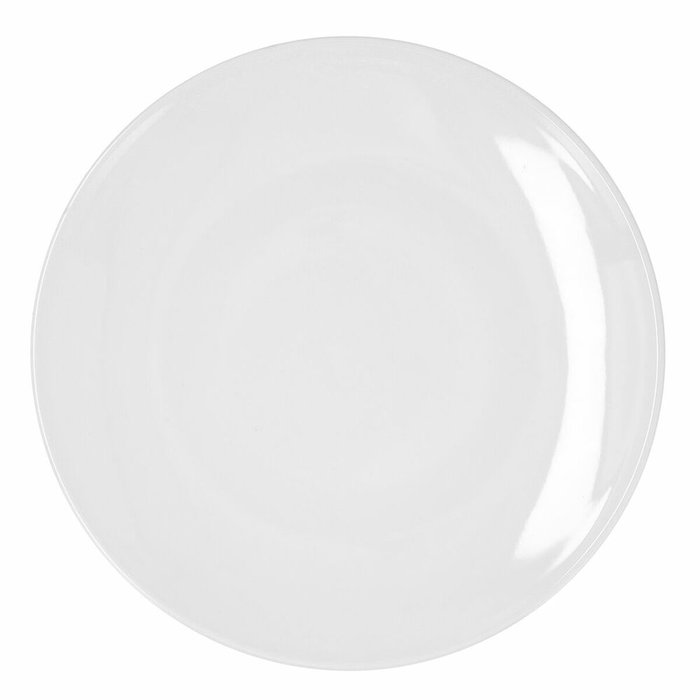 Bidasoa Plato Llano Glacial Coupe 30 cm (4 Unidades) Blanco