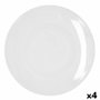 Bidasoa Plato Llano Glacial Coupe 30 cm (4 Unidades) Blanco