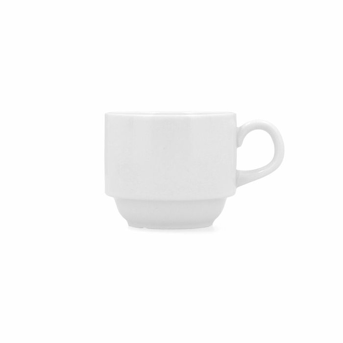 Bidasoa Taza Porcelana Glacial Blanco 18 cL (6 Unidades) inevitablemente resalta su diseño profesional.