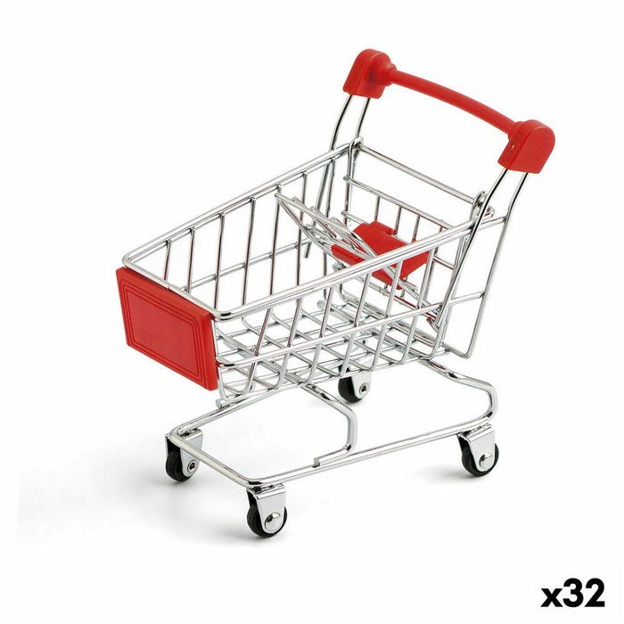 Cesta para Presentar Aperitivos Quid Select Metal 12 x 11,5 x 8,5 cm Carrito (32 unidades)