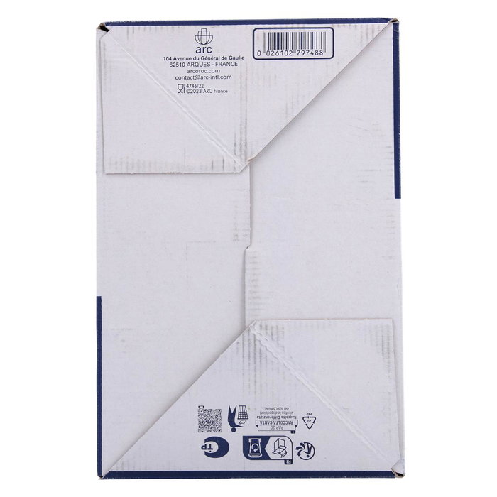 Caja 12 Vasos Bajos Vidrio Shetland Arcoroc 25 cL