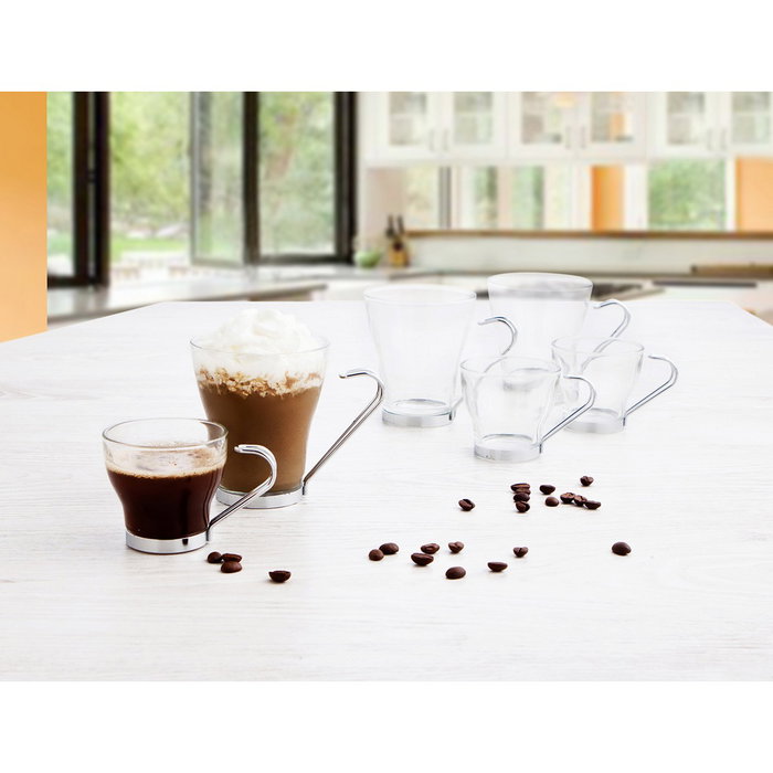 Quid Set de 3 Tazas Vidrio Supreme Transparente 25 cL Quid Set de 3 Tazas Vidrio Supreme Transparente 25 cL