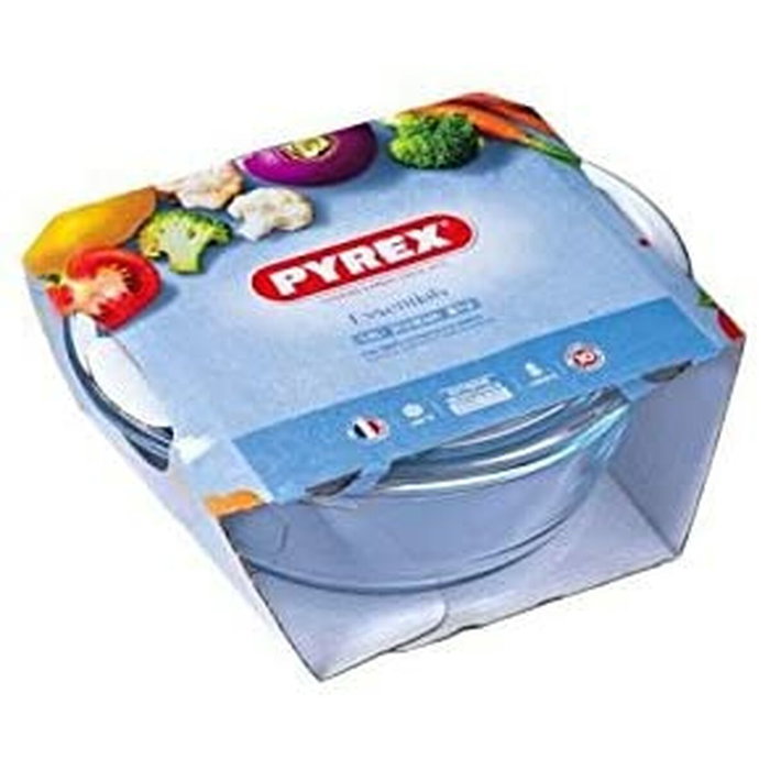 Pyrex® Cacerola Boro Essentials con Tapa 21x18 cm - 1,4 L Pyrex® Cacerola Boro Essentials con Tapa 21x18 cm - 1,4 L