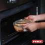 Pyrex Cacerola Essentials de Vidrio Borosilicato con Tapa, 2,1 L, 24x20 cm