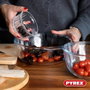 Pyrex Cacerola Essentials de Vidrio Borosilicato con Tapa, 2,1 L, 24x20 cm