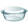 Pyrex Cacerola Essentials de Vidrio Borosilicato con Tapa, 2,1 L, 24x20 cm