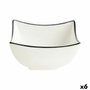 Arcoroc Bol Porcelana Appetizer Filet Blanco y Negro (6 Unidades) inevitable