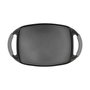 Quid Asador Aluminio Forjado Ebano 47x29 cm Negro