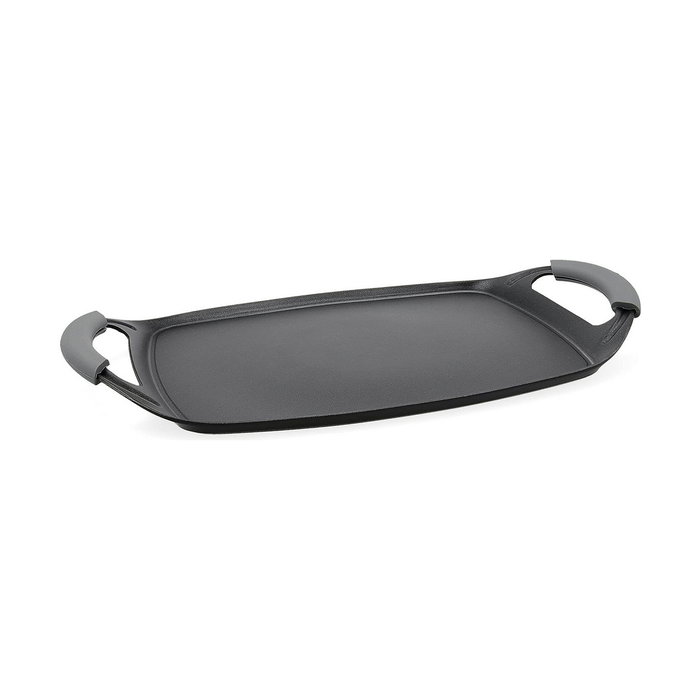 Quid Asador Aluminio Forjado Ebano 47x29 cm Negro Quid Asador Aluminio Forjado Ebano 47x29 cm Negro