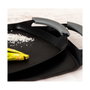 Quid Asador Aluminio Forjado Ebano 47x29 cm Negro