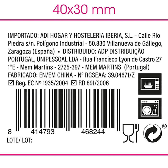 Tapa Montadito Porcelana Gastro Fun Quid 15,5x10 cm (12 Unidades) Tapa Montadito Porcelana Gastro Fun Quid 15,5x10 cm (12 Unidades)