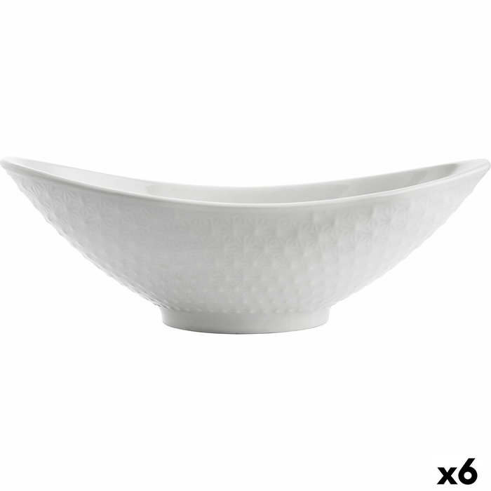 Quid Fuente Porcelana Gastro 21,5x12,5x7 cm (6 Unidades)