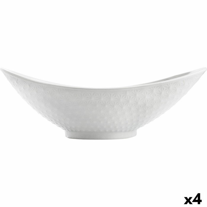 Quid Fuente Porcelana Gastro 28,2x15,5x9 cm (4 Unidades)