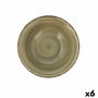 Quid Bol Cerámico Vita Natura Quid 18 cm Verde (6 Unidades) تقدّم set de 6 unidades