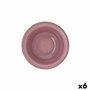 Quid Bol Cerámico Vita Peoni Rosa 18 cm (6 Unidades) inevitable