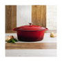 Bidasoa Cocotte Hierro Fundido Esmaltado Fierro Rojo 4,3 L