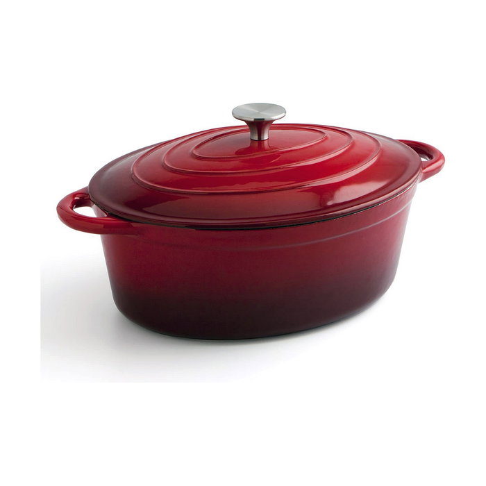 Bidasoa Cocotte Hierro Fundido Esmaltado Fierro Rojo 4,3 L Bidasoa Cocotte Hierro Fundido Esmaltado Fierro Rojo 4,3 L