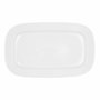 Bidasoa Fuente Rectangular Glacial Blanco 36 x 21 cm (3 Unidades)