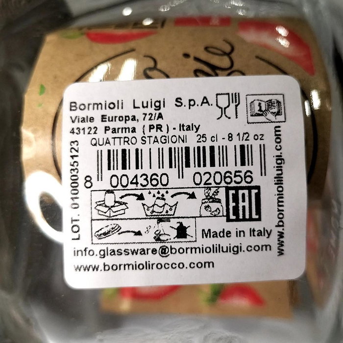 Bormioli Rocco Tarro de conserva Quattro Stagioni de 25 CL