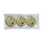 Bormioli Rocco Set 3 Tapas Inox Quattro Stagioni 56 mm Oro