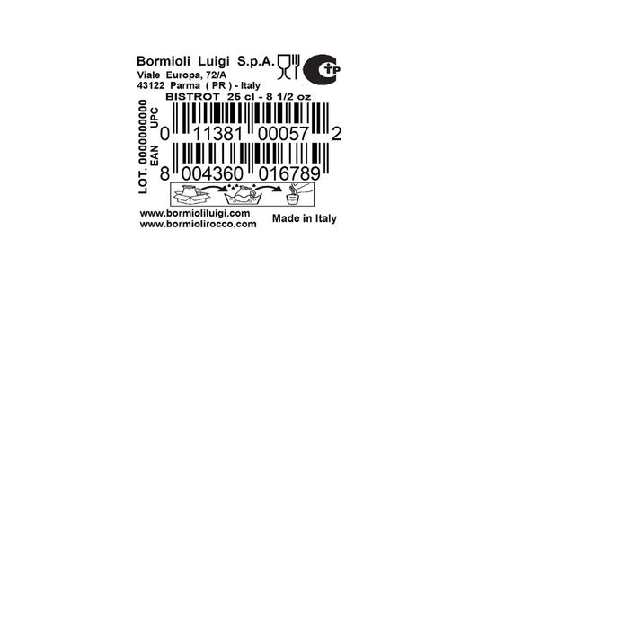Jarra Vidrio Bistrot Bormioli Rocco 0,25 L Jarra Vidrio Bistrot Bormioli Rocco 0,25 L
