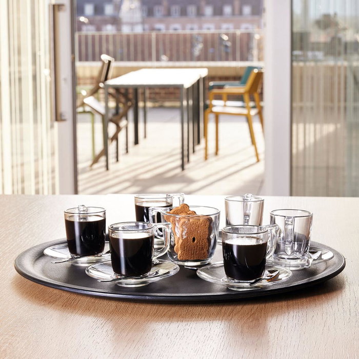 Set 6 Tazas Vidrio Voluto Arcoroc 9 cL