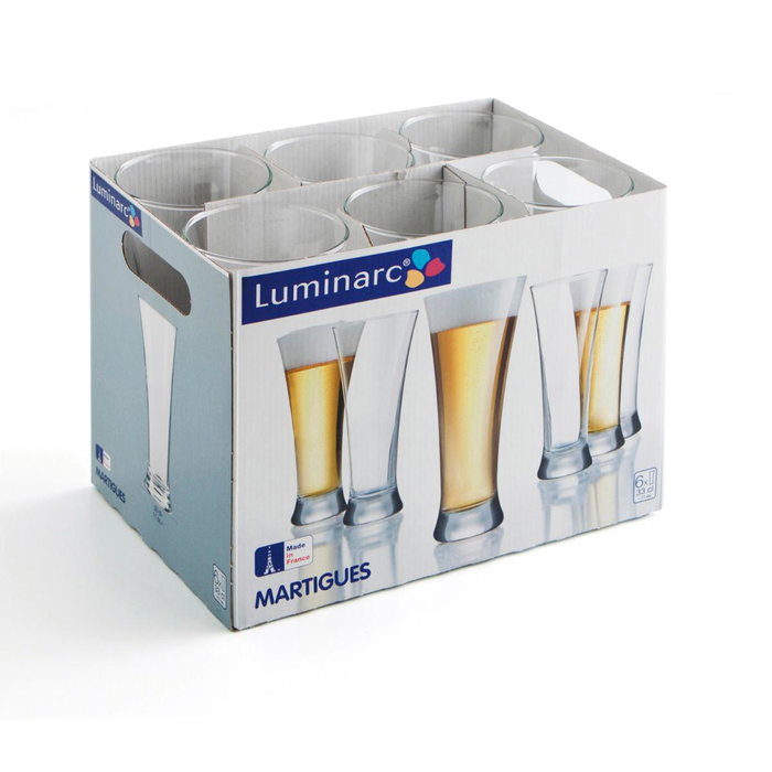 Luminarc Vaso Alto Vidrio Martigues 33 cL (6 Unidades) lifesyle