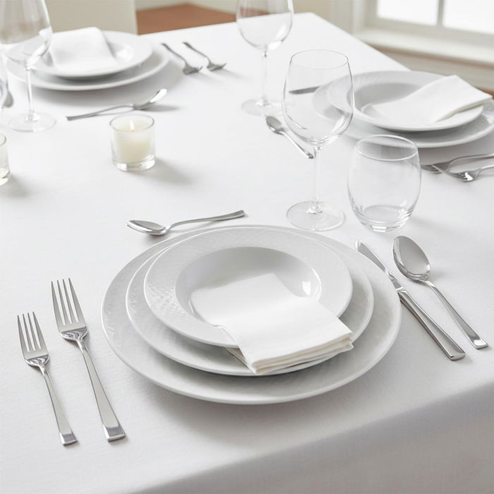 Caja 12 Cuchillos Lunch Acero Inox Atlantic Amefa 18-10-2,5 mm