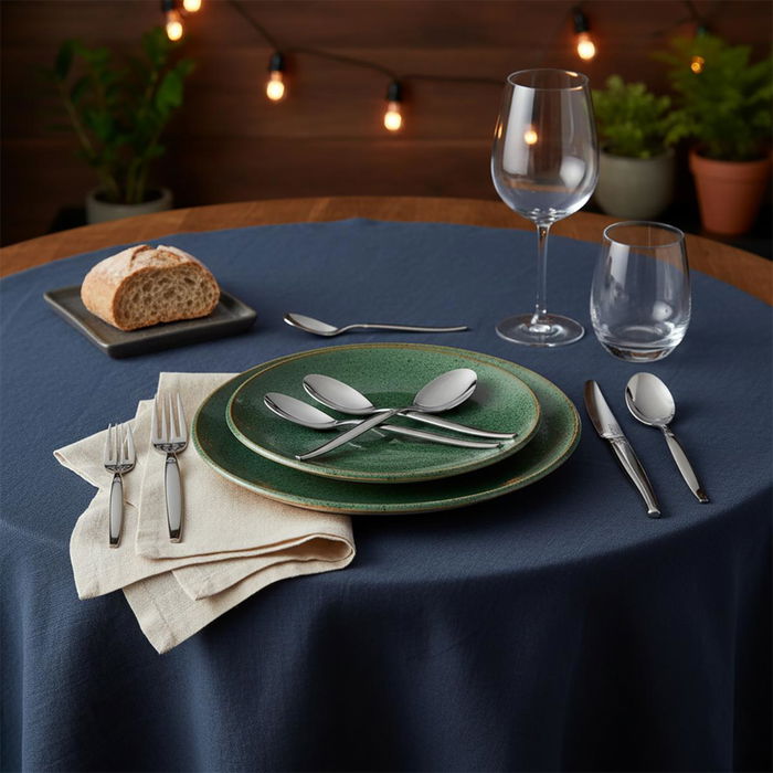 Caja 12 Cuchillos Mesa Acero Inox Jet Lou Laguiole 18-0-2,5 mm