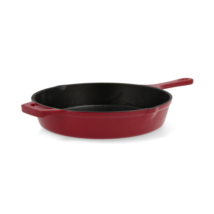 Bidasoa Sartén de Hierro Esmaltado Fierro 26 cm Rojo