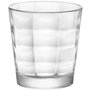 Bormioli Rocco Set de 6 Vasos Bajos Cube de Vidrio Transparente 24,5 cL
