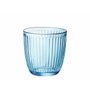 Bormioli Rocco Set de 6 Vasos Bajos LINE Azul