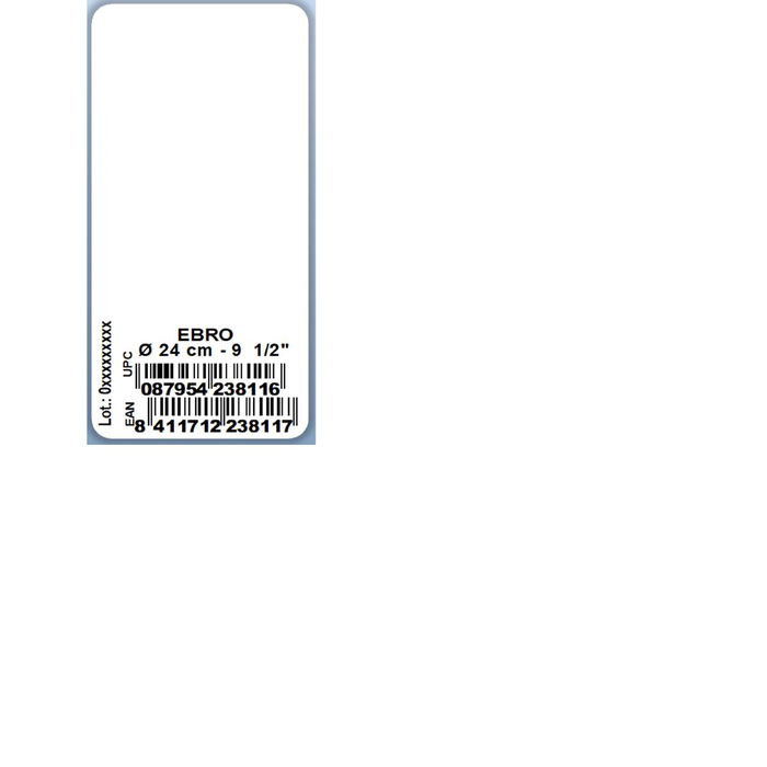 Plato Hondo Opal Ebro Bormioli Rocco 23 cm