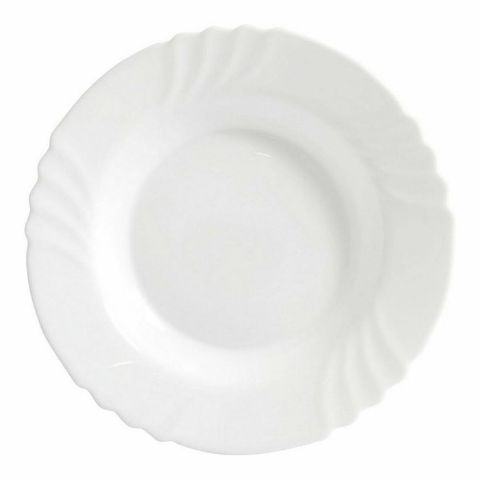 Bormioli Rocco Plato Hondo Ebro Blanco 23cm