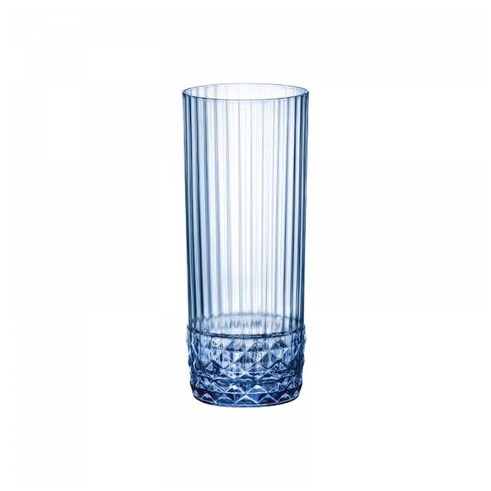 Bormioli Rocco America20S Vaso Sapphire Blue 400 Ml (6 Unidades) Vidrio Resistente Bormioli Rocco America20S Vaso Sapphire Blue 400 Ml (6 Unidades) Vidrio Resistente