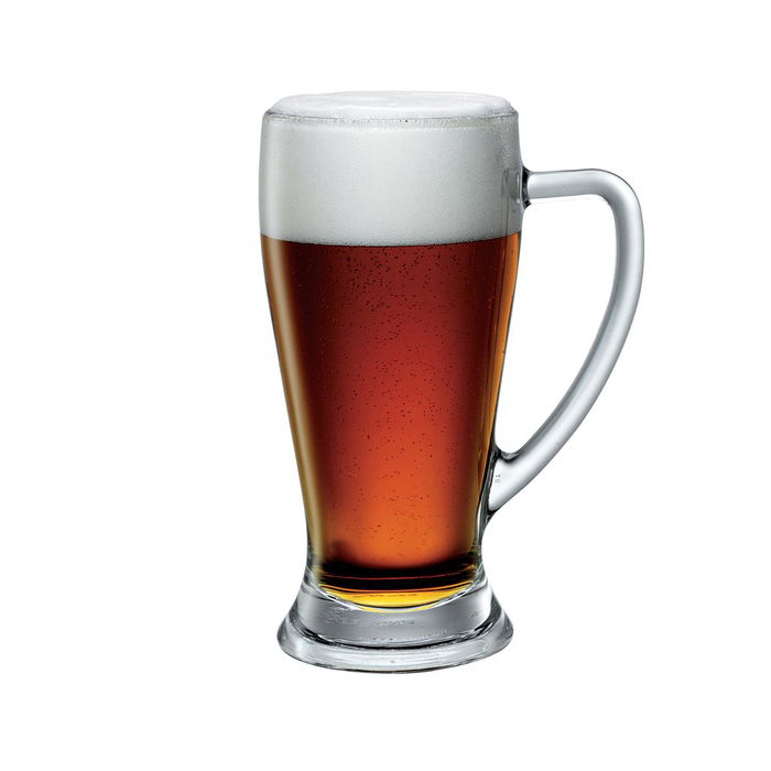 Caja 6 Jarras Cerveza Vidrio Baviera Bormioli Rocco 50 cL