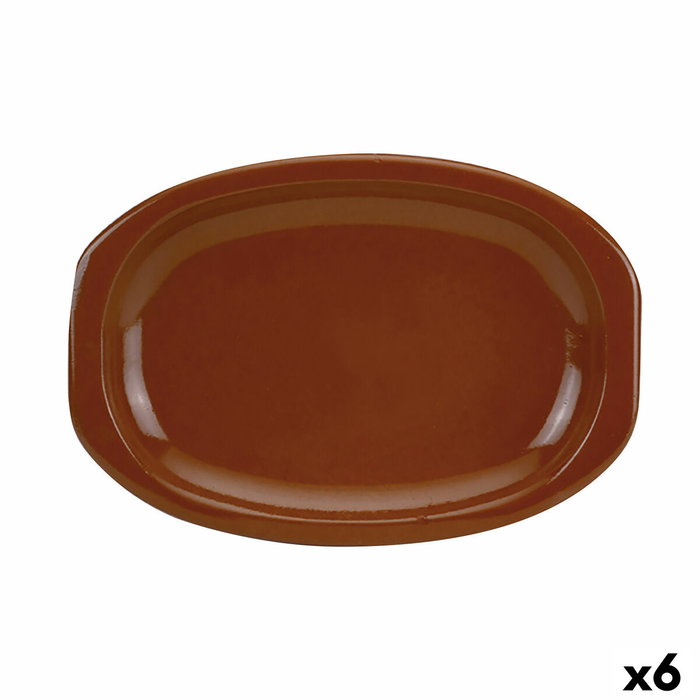 Raimundo Fuente Oval Barro Profesional Marrón 36x25 cm (6 Unidades) inevitable