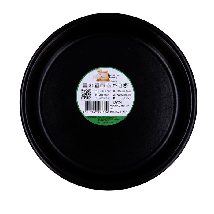 Cazuela Barro Barro Lux Quid 18 cm (12 Unidades)