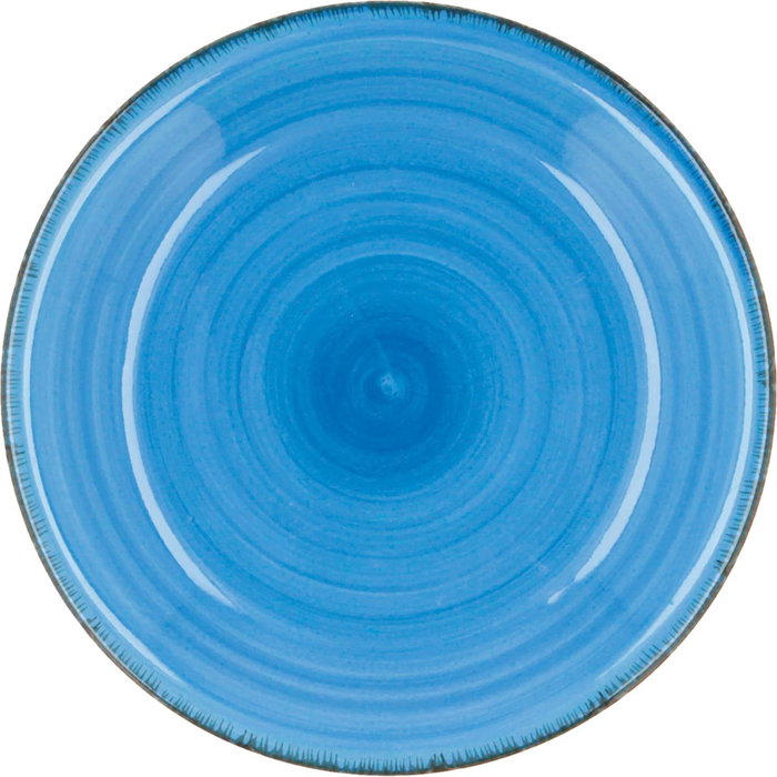 Plato Hondo Cerámico Vita Azul Quid 21,5 cm (12 Unidades) Plato Hondo Cerámico Vita Azul Quid 21,5 cm (12 Unidades)