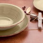 Quid Plato Llano Cerámico Vita Natura Verde 27 cm (12 Unidades)淘