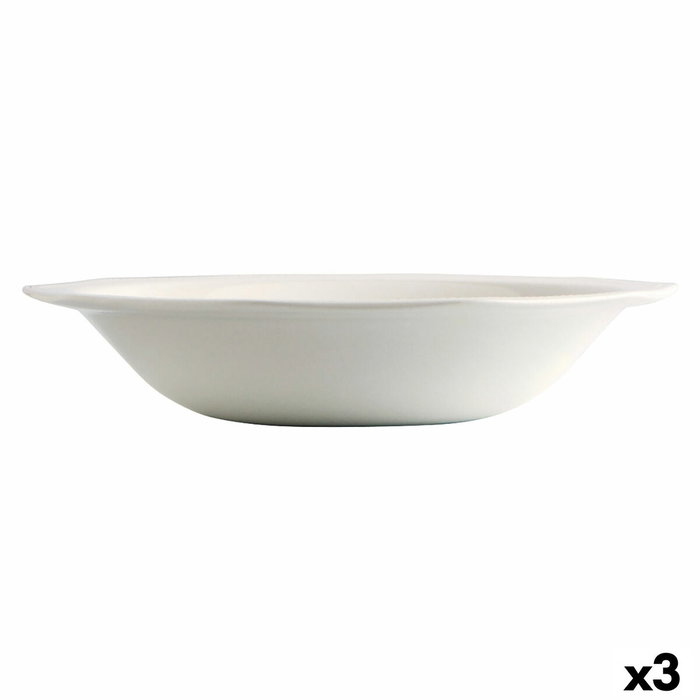 Queen's Ensaladera Cerámica Artic White 27,5 cm (3 Unidades) inevitable