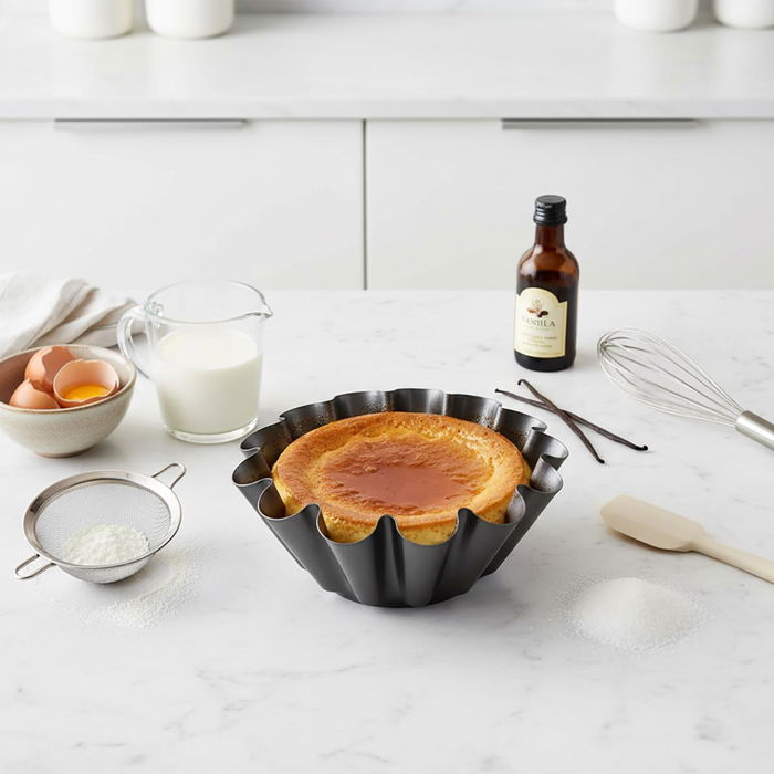 Molde Tulipa Acero Pintado Sweet Grey Quid 23x9 cm (12 Unidades) Molde Tulipa Acero Pintado Sweet Grey Quid 23x9 cm (12 Unidades)