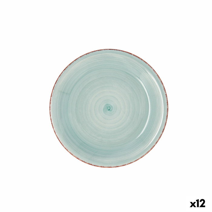 Quid Plato de Postre Vita Aqua Turquesa 19 cm (12 Unidades) inevitablemente de cerámica