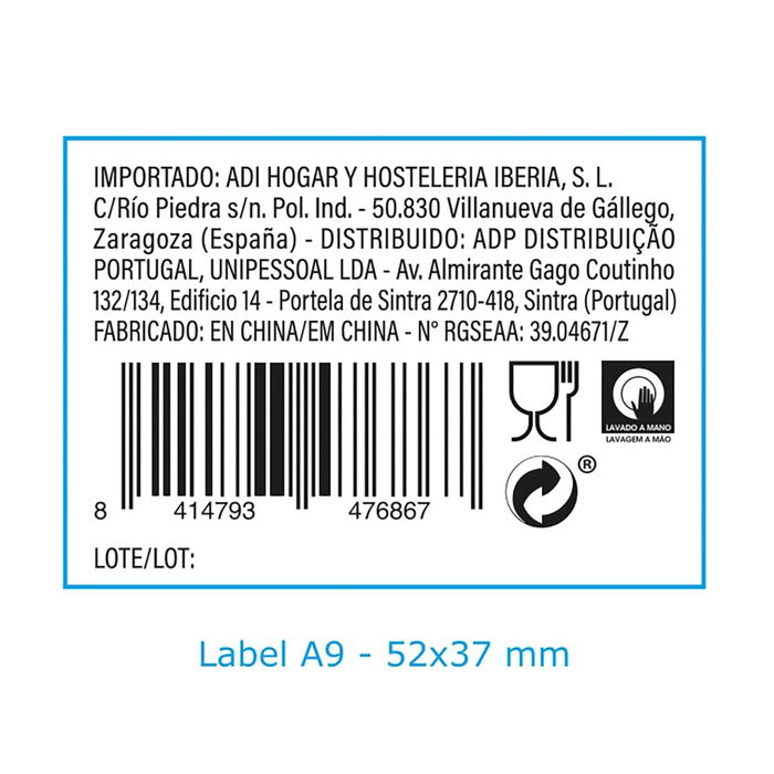 Pizarra Redonda Select Quid 25 cm (12 Unidades)