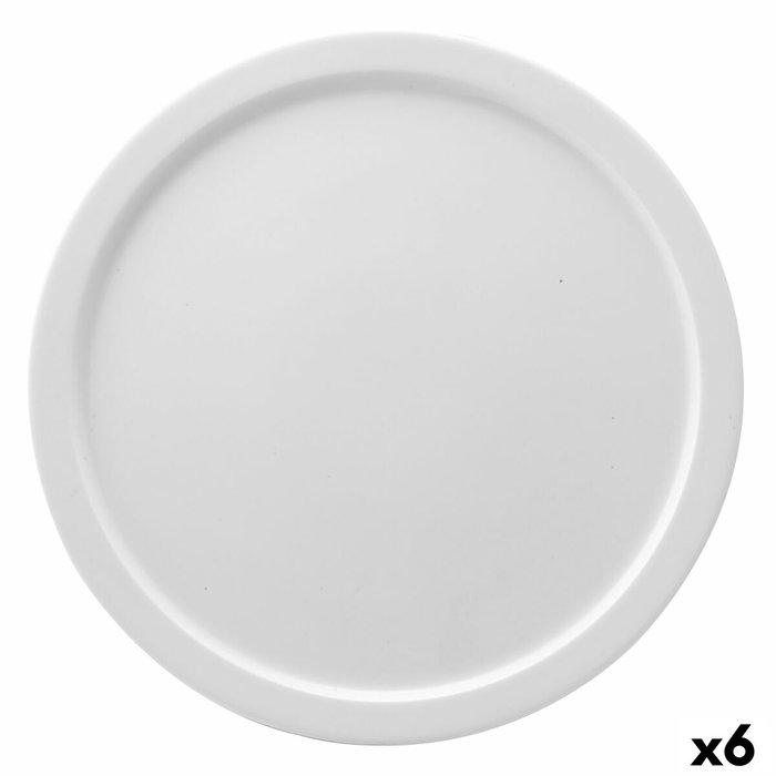 Ariane Plato Pizza Porcelana Prime 32 cm (6 Unidades) Blanco