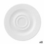 Ariane Plato Espresso Porcelana Prime 13 cm (12 Unidades) Blanco