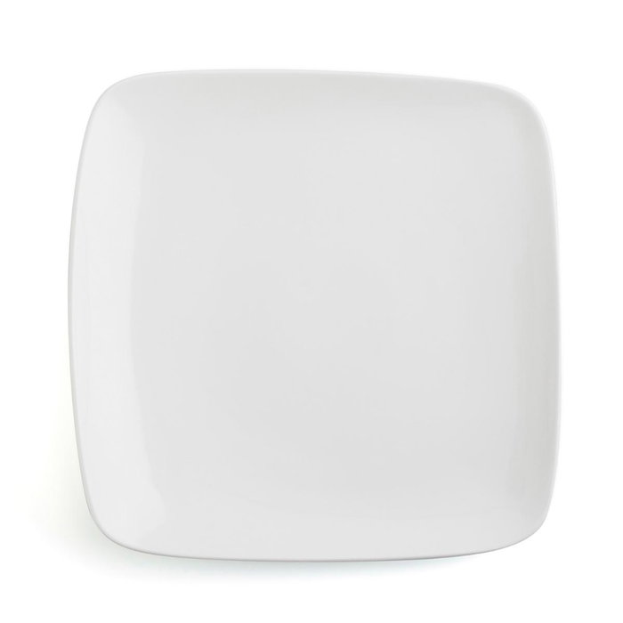 Plato Llano Porcelana Ala Elevada Vital Square Ariane 24x24 cm (12 Unidades) Plato Llano Porcelana Ala Elevada Vital Square Ariane 24x24 cm (12 Unidades)