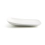 Plato Llano Ariane Vital Cuadrado Cerámica Blanco (27 x 21 cm) (12 Unidades)