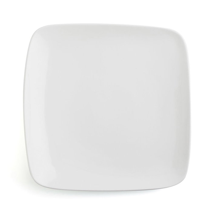 Plato Llano Ariane Vital Cuadrado Cerámica Blanco (27 x 21 cm) (12 Unidades) Plato Llano Ariane Vital Cuadrado Cerámica Blanco (27 x 21 cm) (12 Unidades)